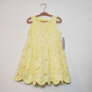 Cat & Jack | Size 3T - NWT Embroidered Floral Dress